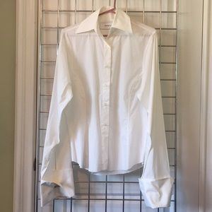 Marques Almeida White button down shirt